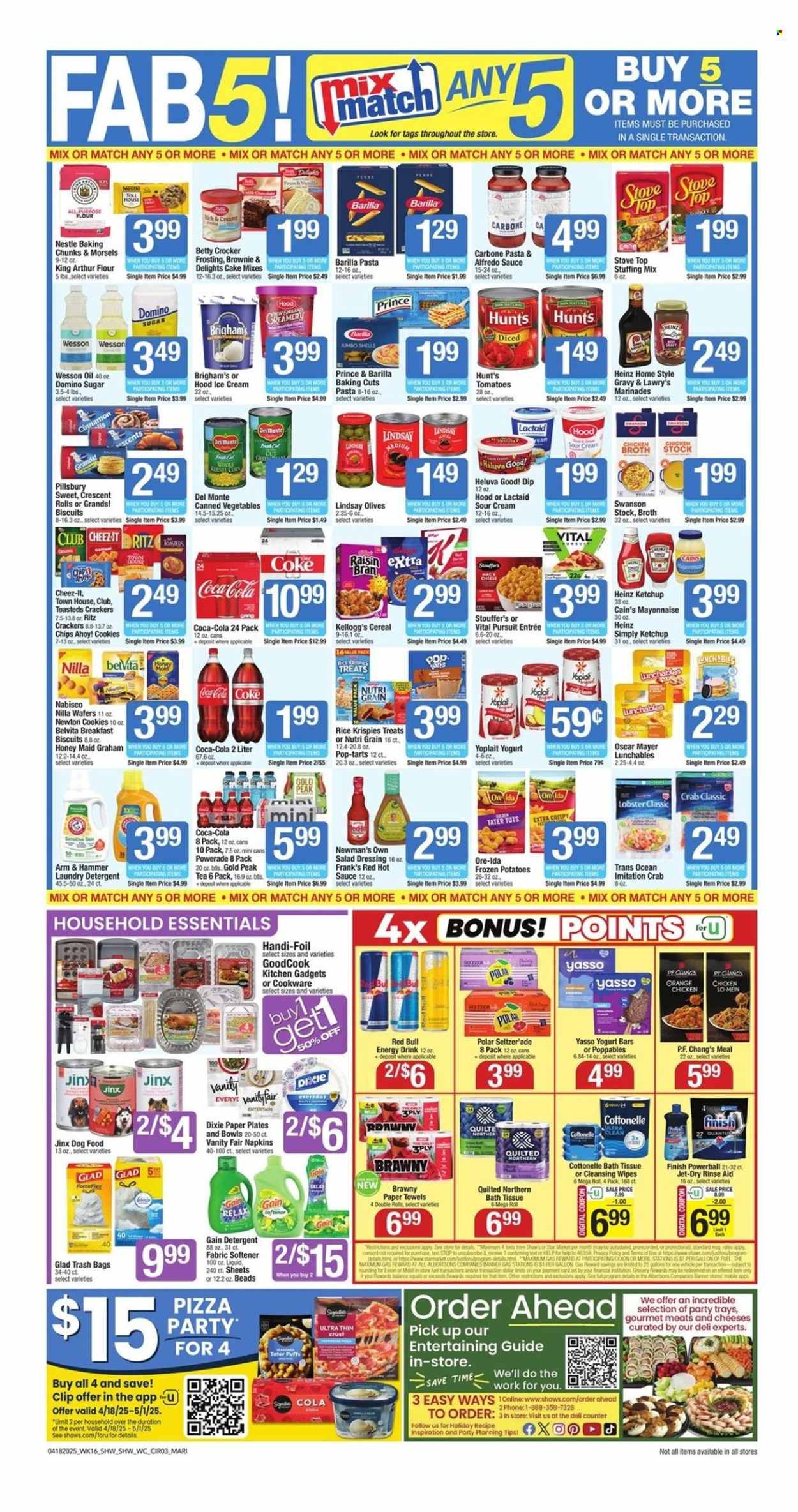 Shaw’s ad - 04/18/2025 - 04/24/2025. Page 3