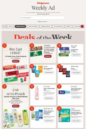 Walgreens Flyer - 04/20/2025 - 04/26/2025.