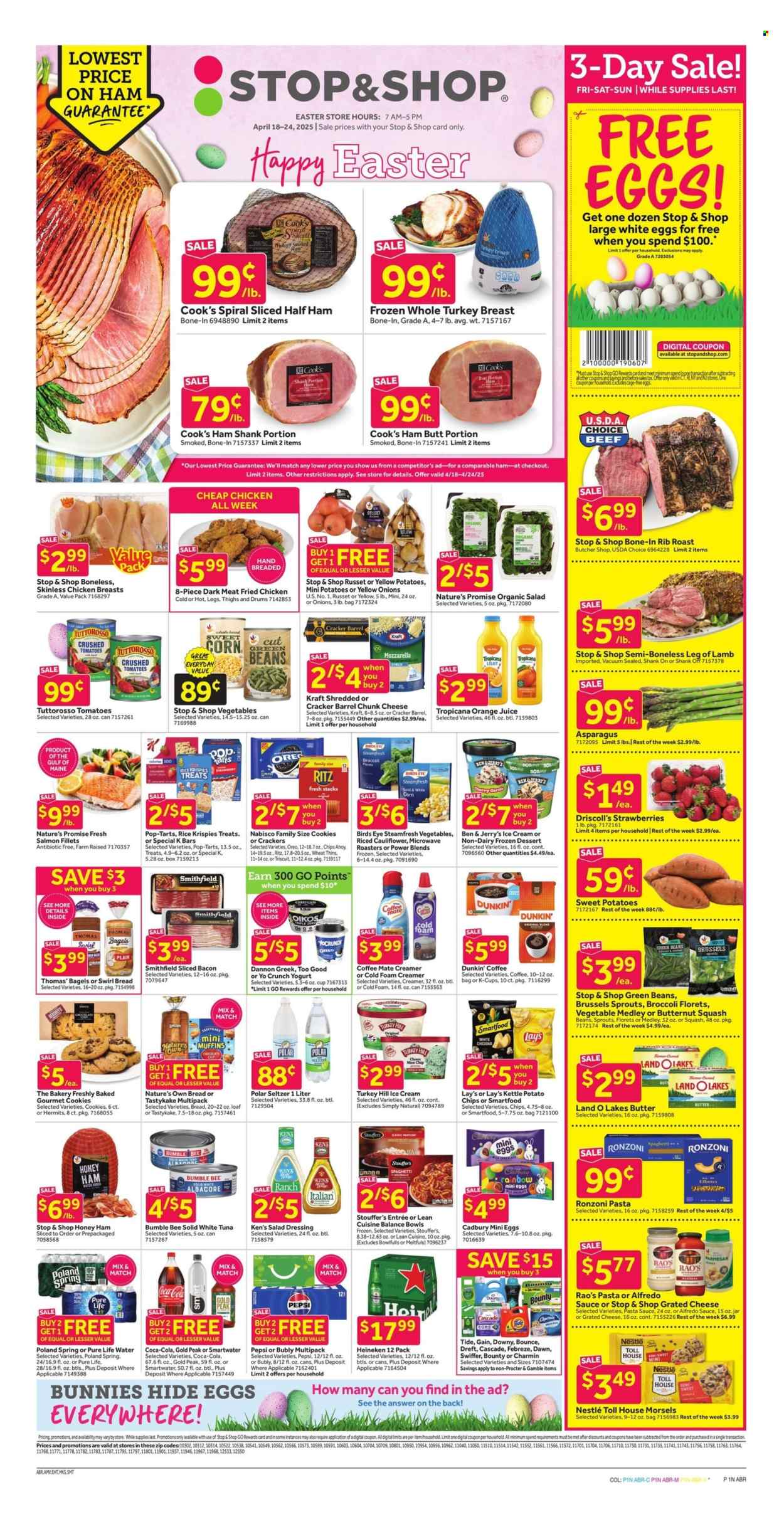 Stop & Shop ad - 04/18/2025 - 04/24/2025. Page 1