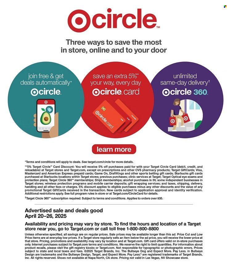 Target ad - 04/20/2025 - 04/26/2025. Page 31