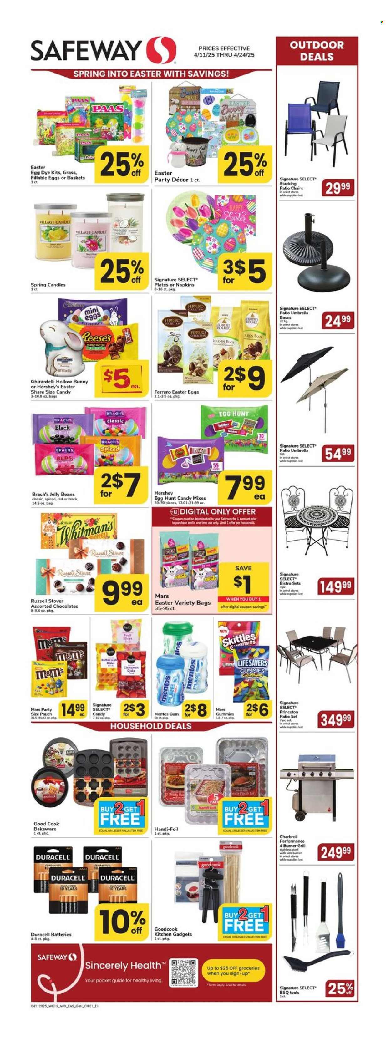 Safeway ad - 04/11/2025 - 04/24/2025. Page 1