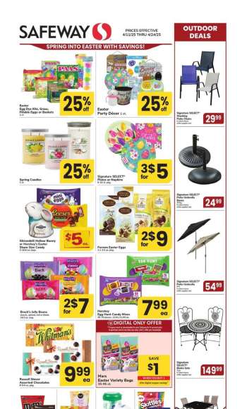 Safeway Flyer - 04/11/2025 - 04/24/2025.
