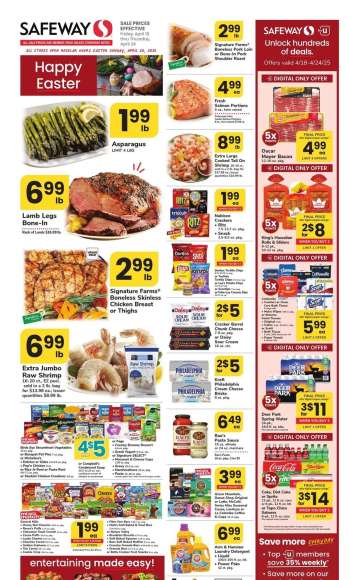Safeway Flyer - 04/18/2025 - 04/24/2025.