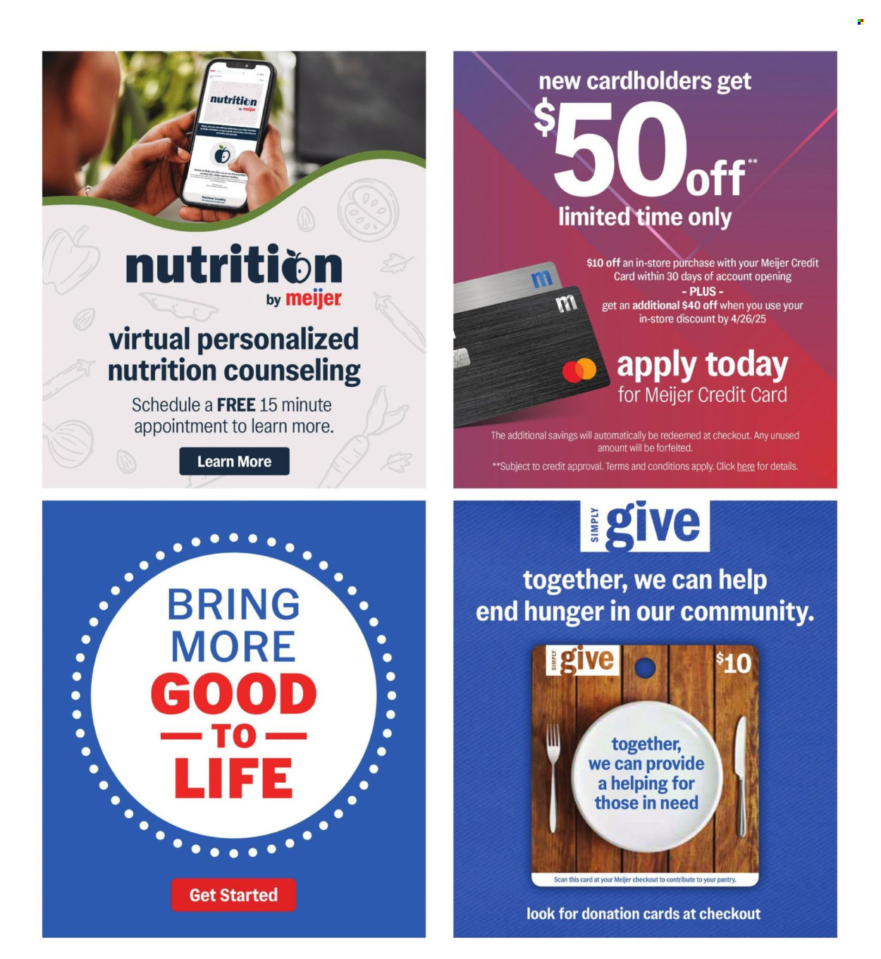 Meijer ad - 04/20/2025 - 04/26/2025. Page 38