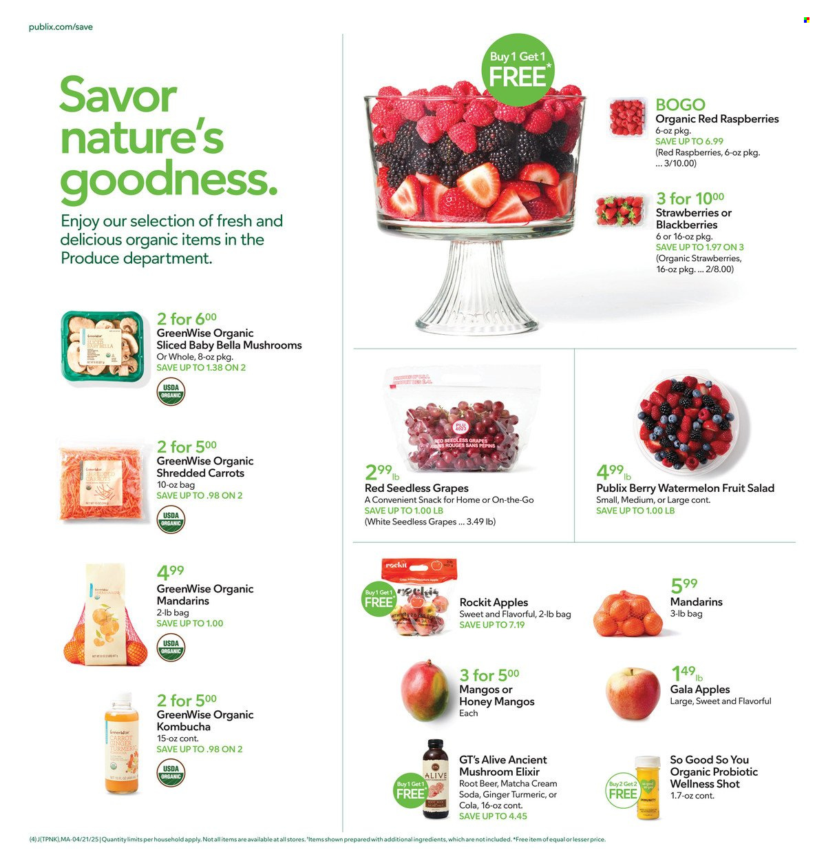 Publix ad - 04/21/2025 - 04/23/2025. Page 4