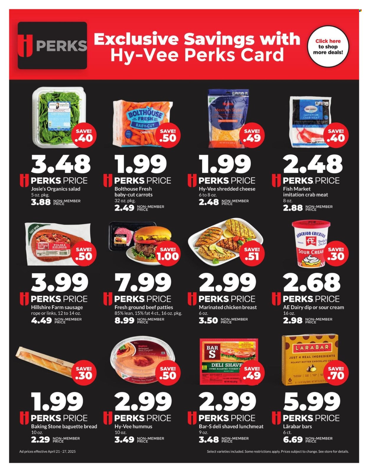 Hy-Vee ad - 04/21/2025 - 04/27/2025. Page 3