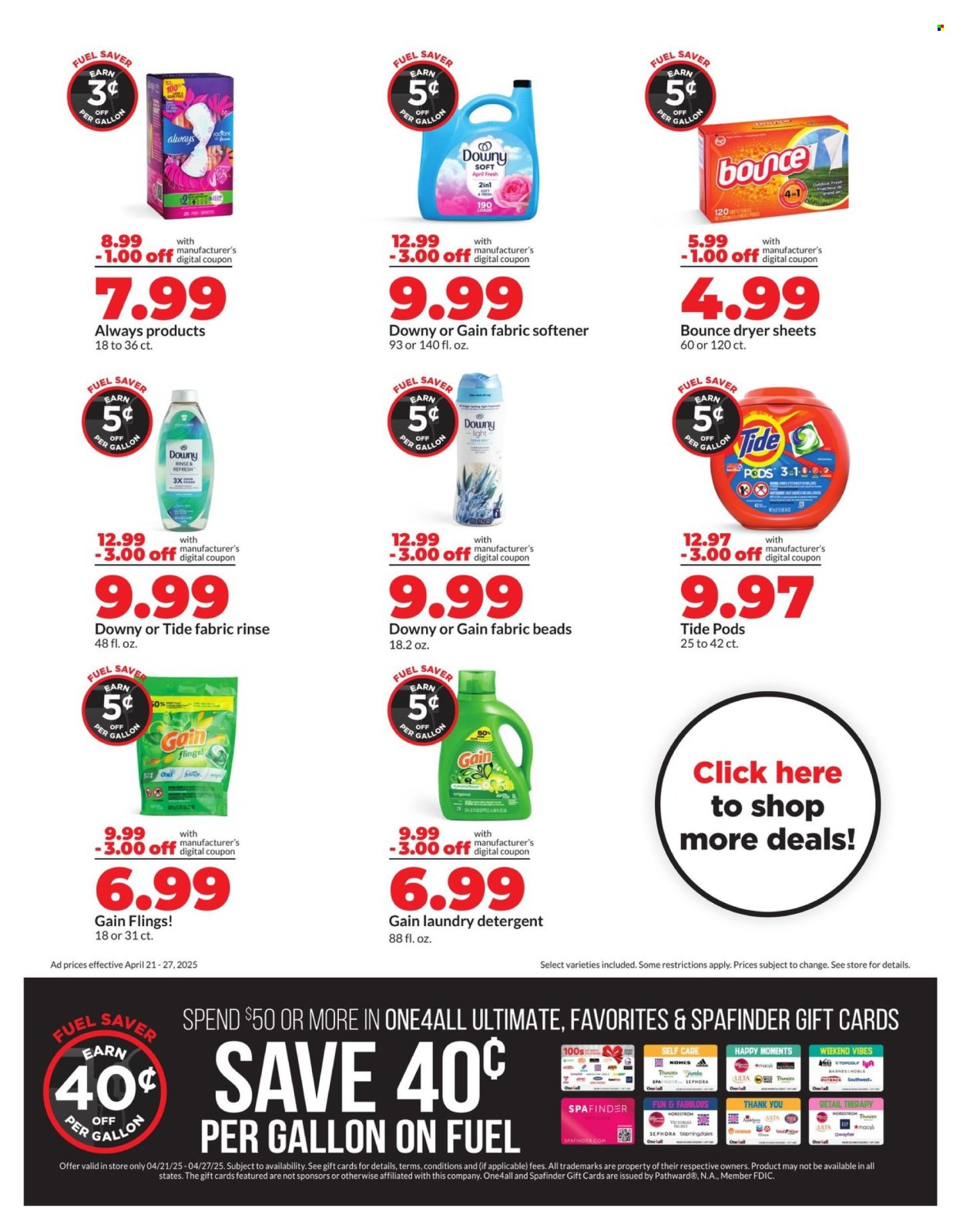 Hy-Vee ad - 04/21/2025 - 04/27/2025. Page 6