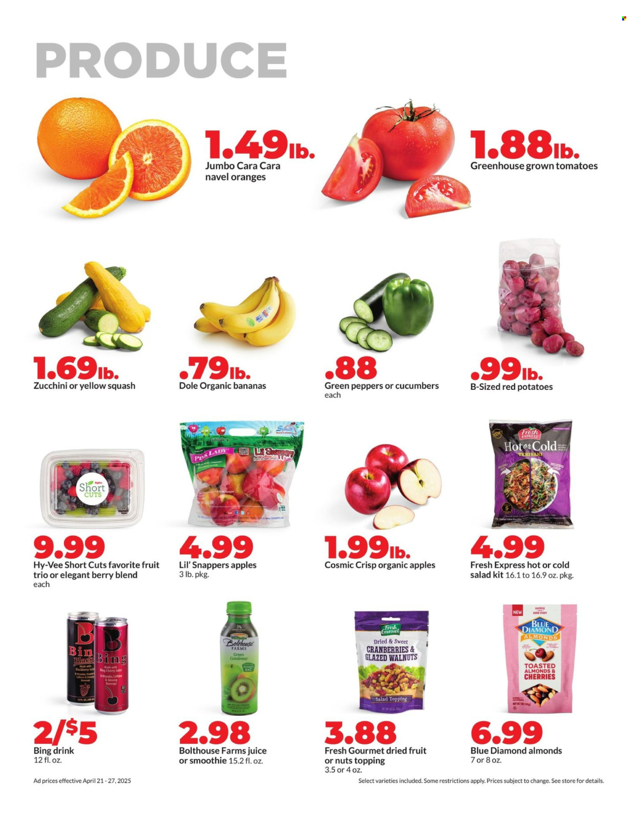 Hy-Vee ad - 04/21/2025 - 04/27/2025. Page 9