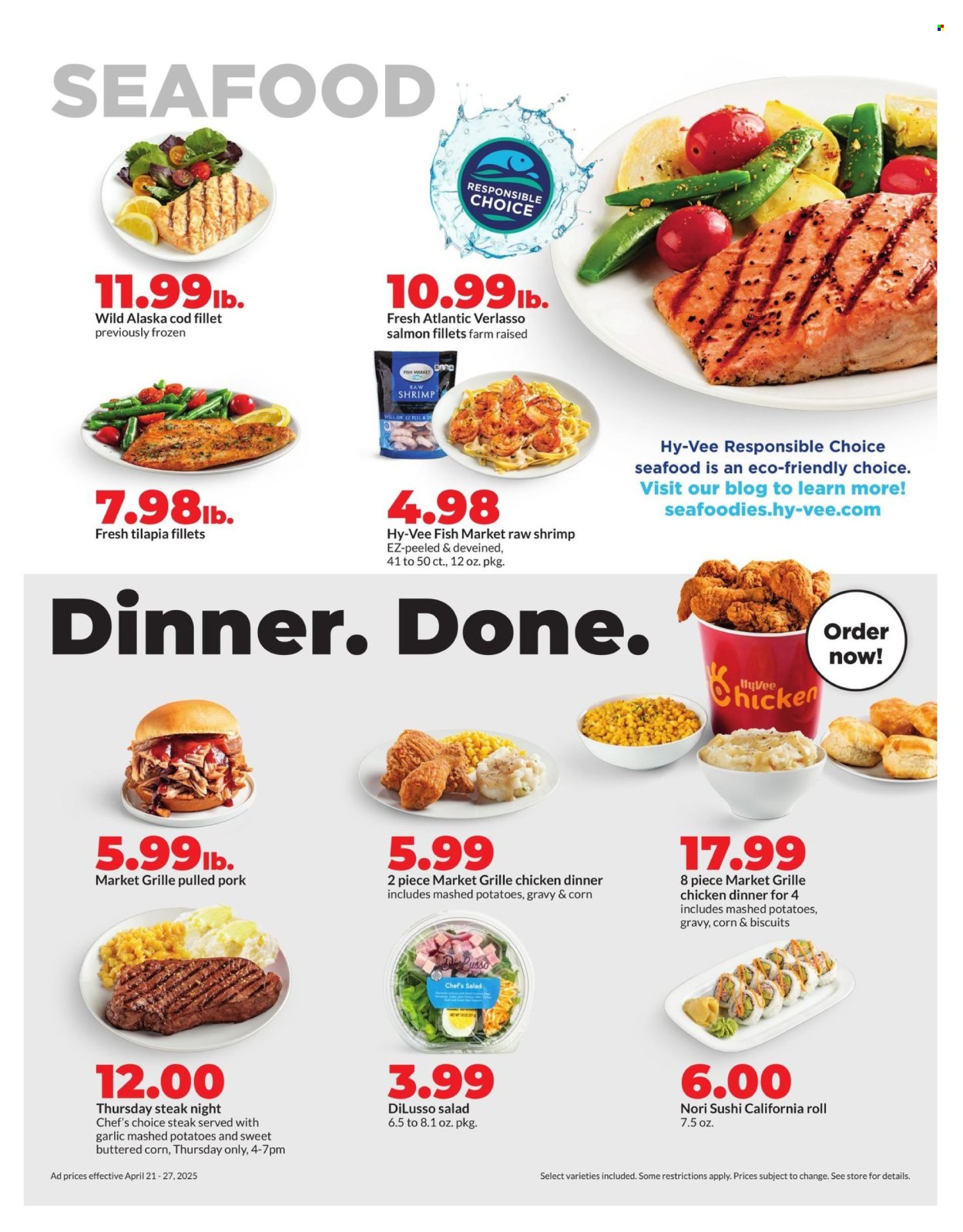 Hy-Vee ad - 04/21/2025 - 04/27/2025. Page 12