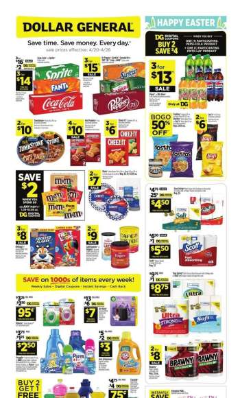 Dollar General Flyer - 04/20/2025 - 04/26/2025.