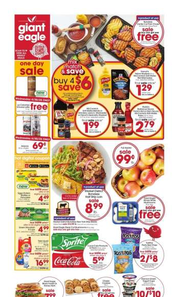 Giant Eagle Flyer - 04/24/2025 - 04/30/2025.