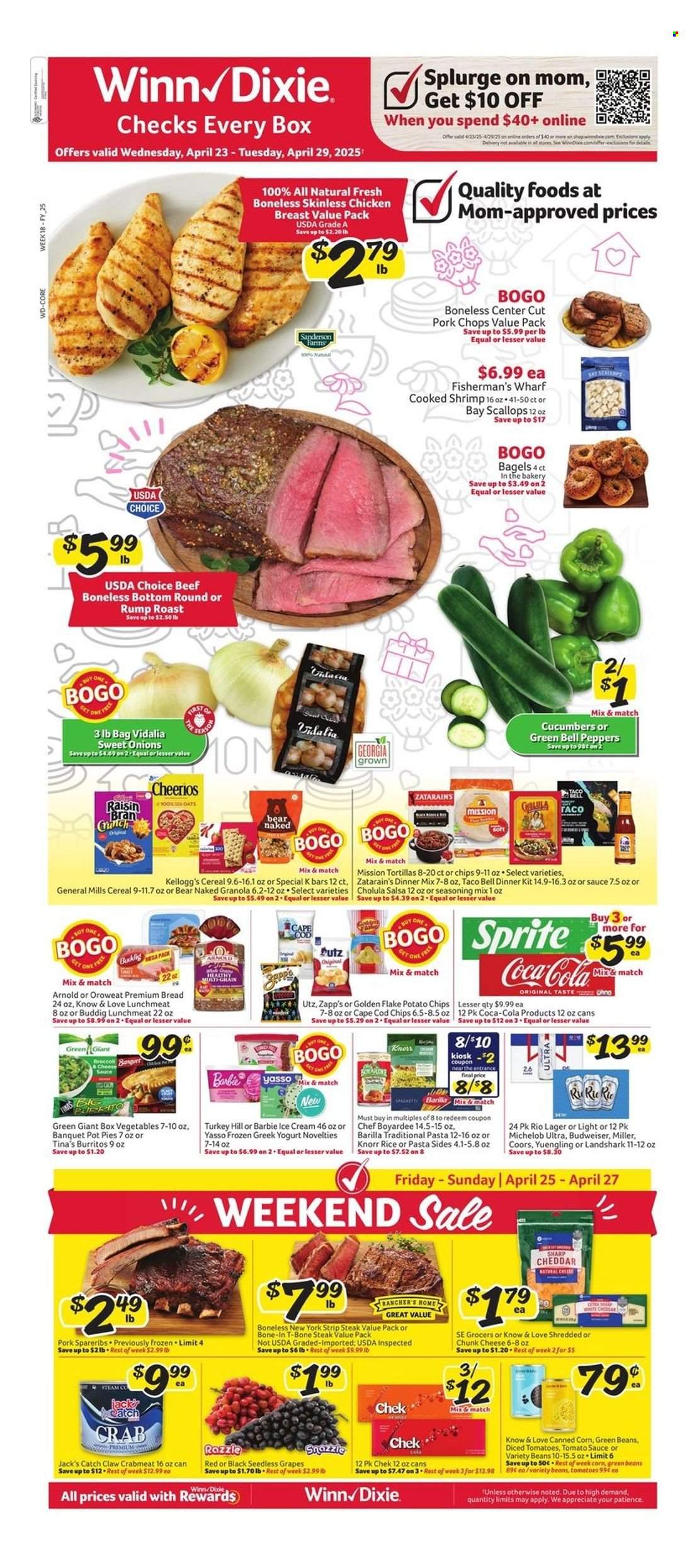 Winn Dixie ad - 04/23/2025 - 04/29/2025. Page 1
