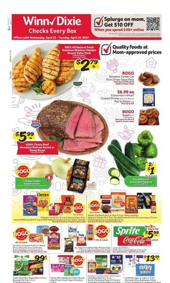 Winn Dixie Flyer - 04/23/2025 - 04/29/2025.