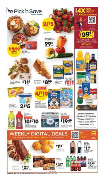 Pick ‘n Save Flyer - 04/23/2025 - 04/29/2025.