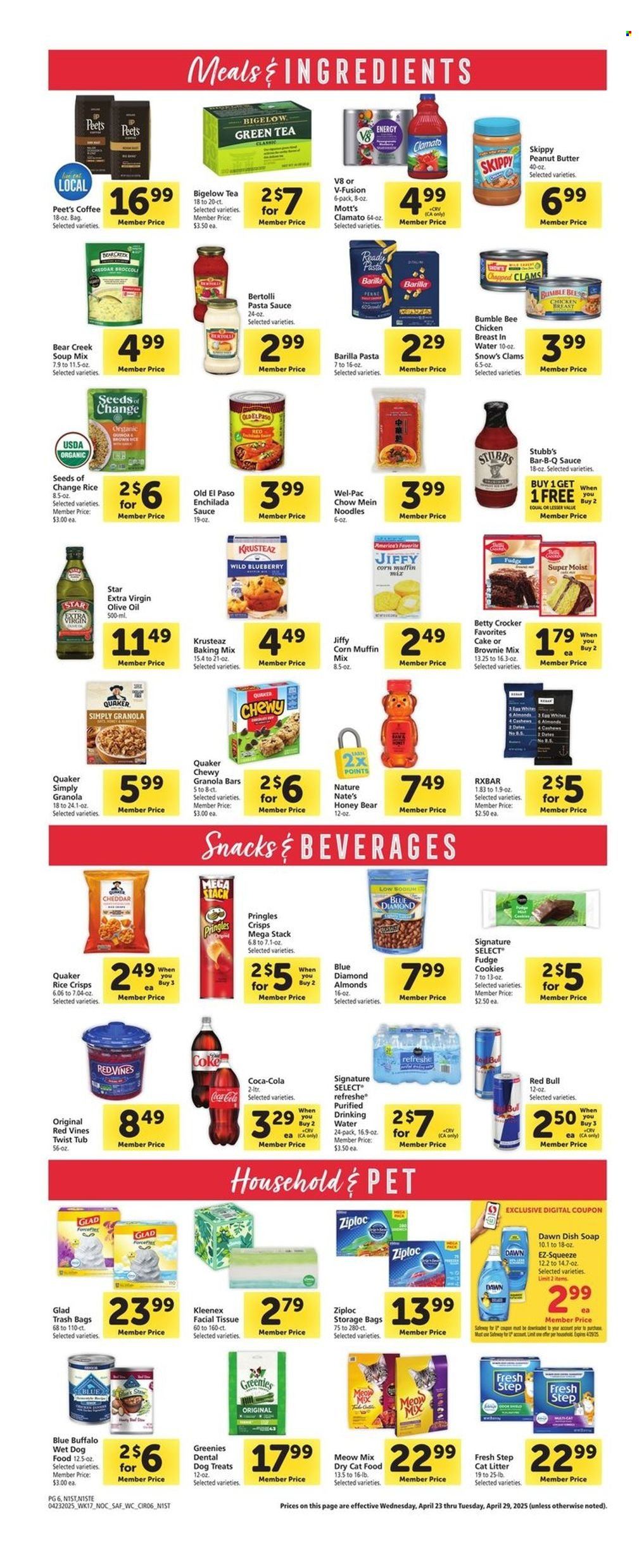 Safeway ad - 04/23/2025 - 04/29/2025. Page 6