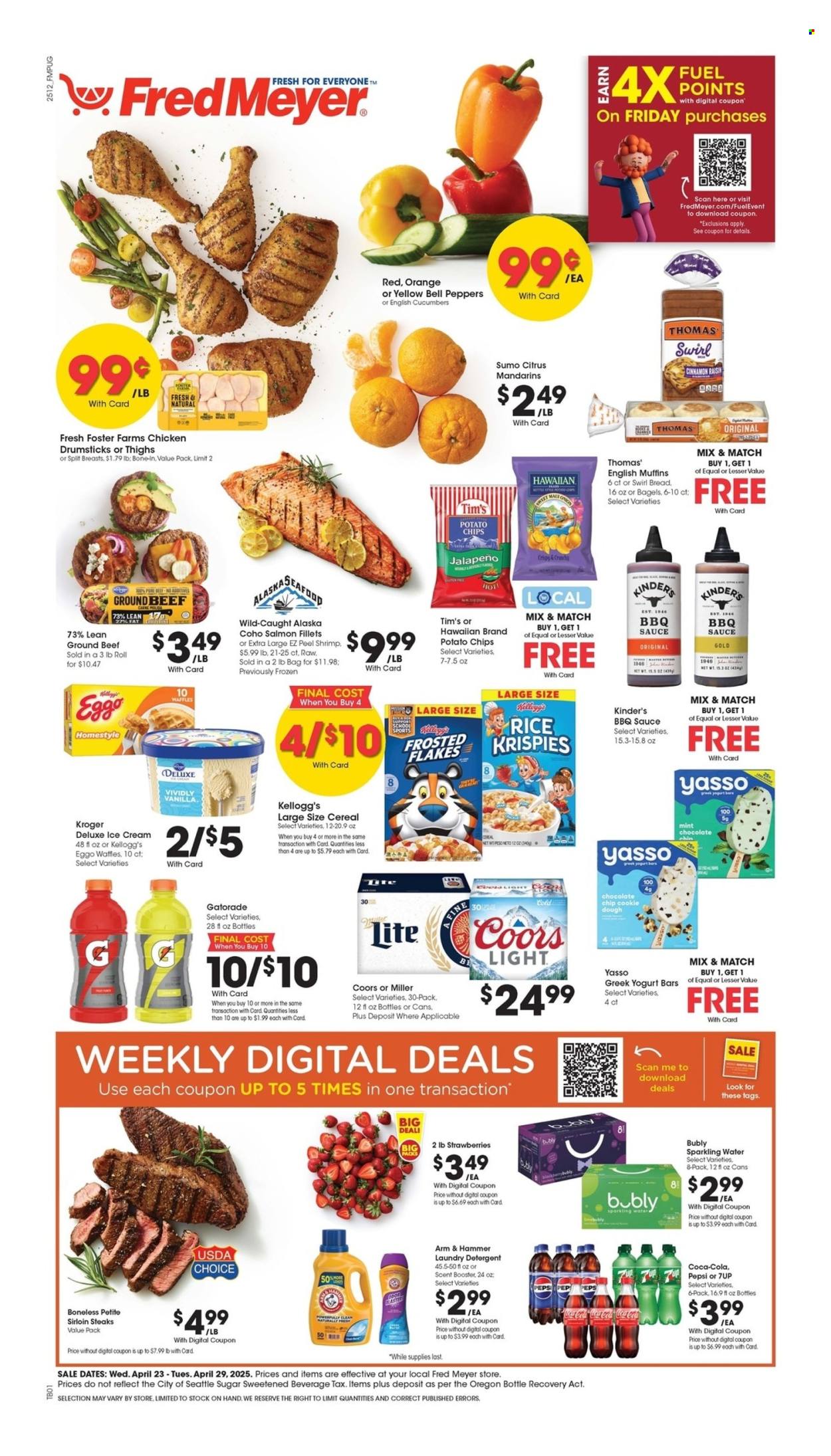 Fred Meyer ad - 04/23/2025 - 04/29/2025. Page 1