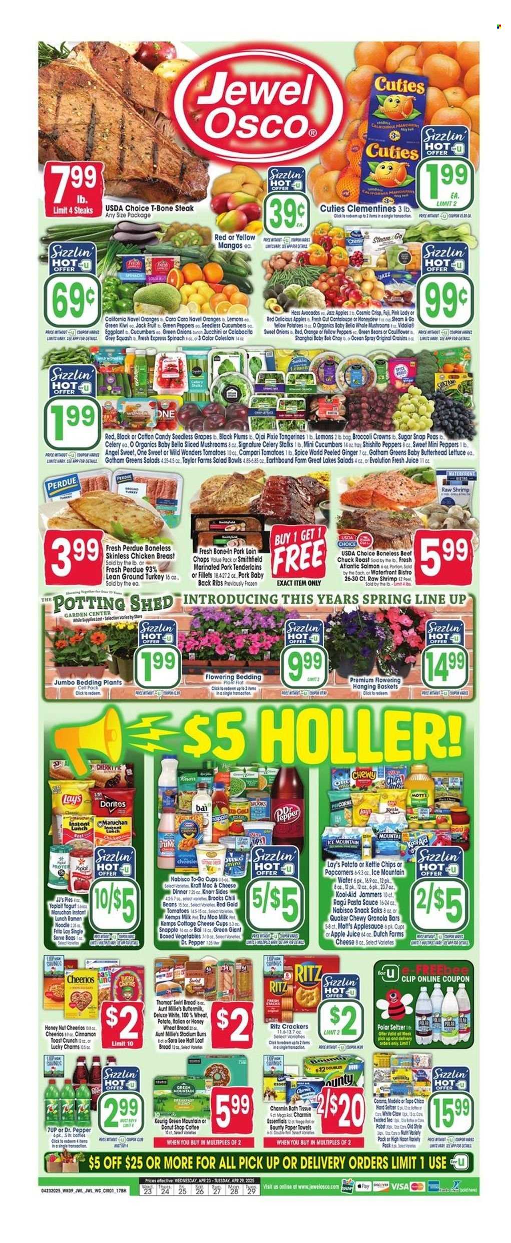 Jewel Osco ad - 04/23/2025 - 04/29/2025. Page 1