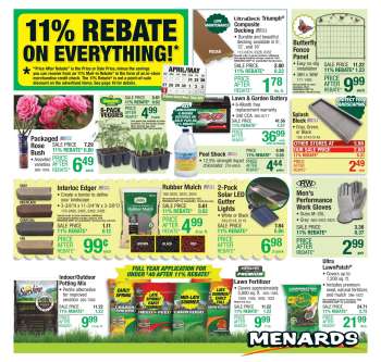 Menards Flyer - 04/24/2025 - 05/04/2025.