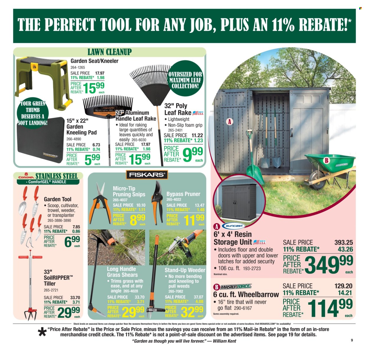 Menards ad - 04/24/2025 - 05/04/2025. Page 13