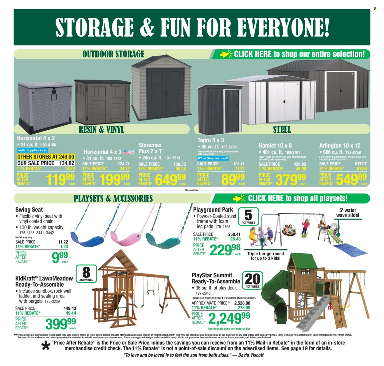 Menards ad - 04/24/2025 - 05/04/2025. Page 15