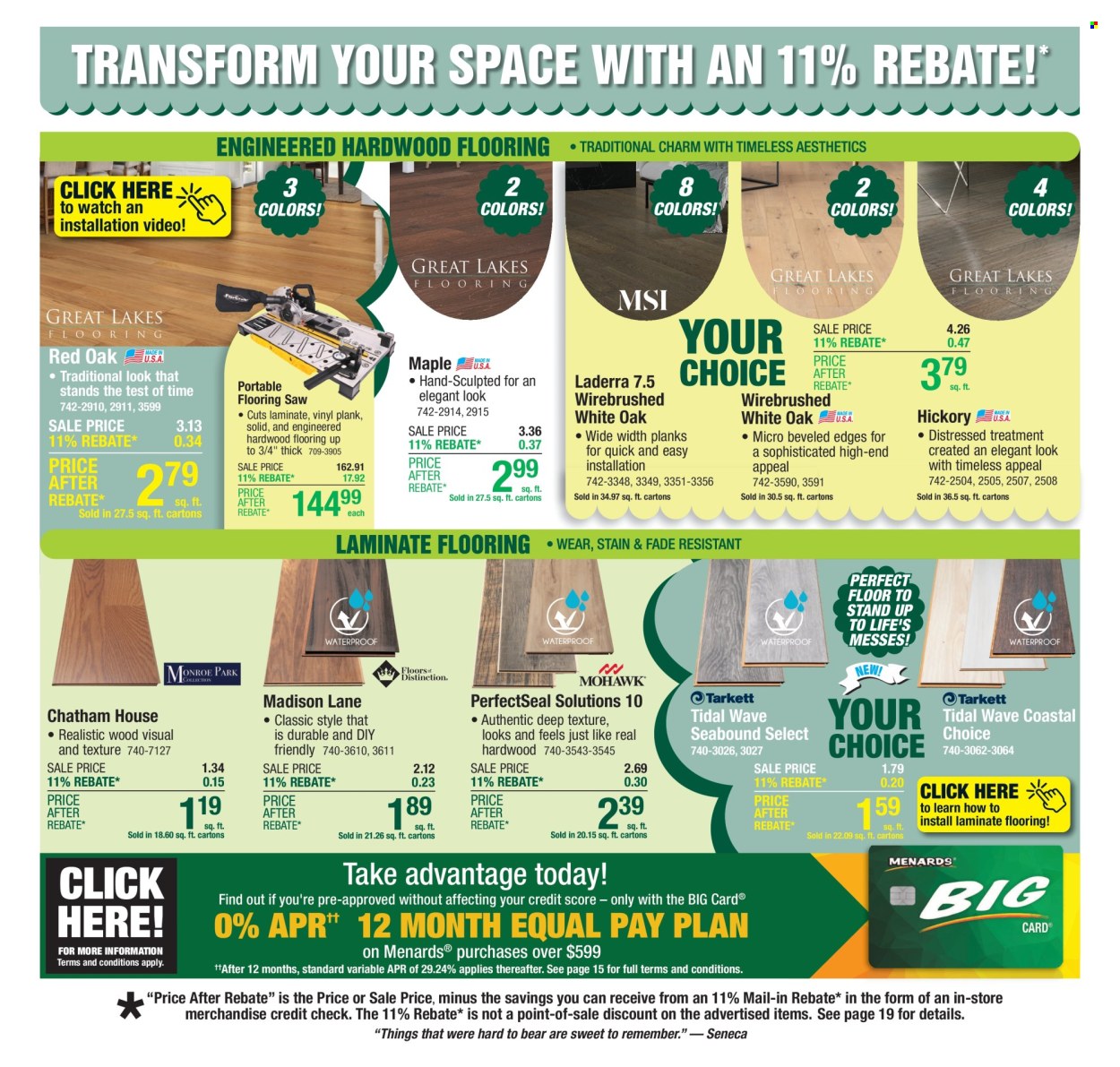 Menards ad - 04/24/2025 - 05/04/2025. Page 25