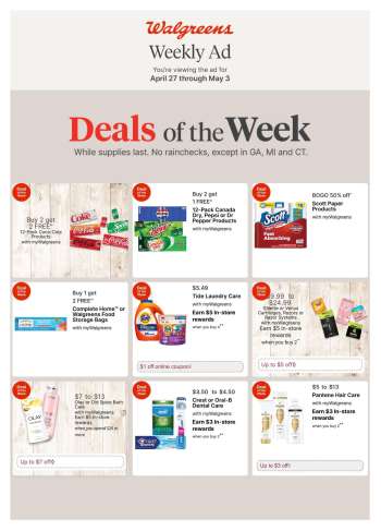 Walgreens Flyer - 04/27/2025 - 05/03/2025.