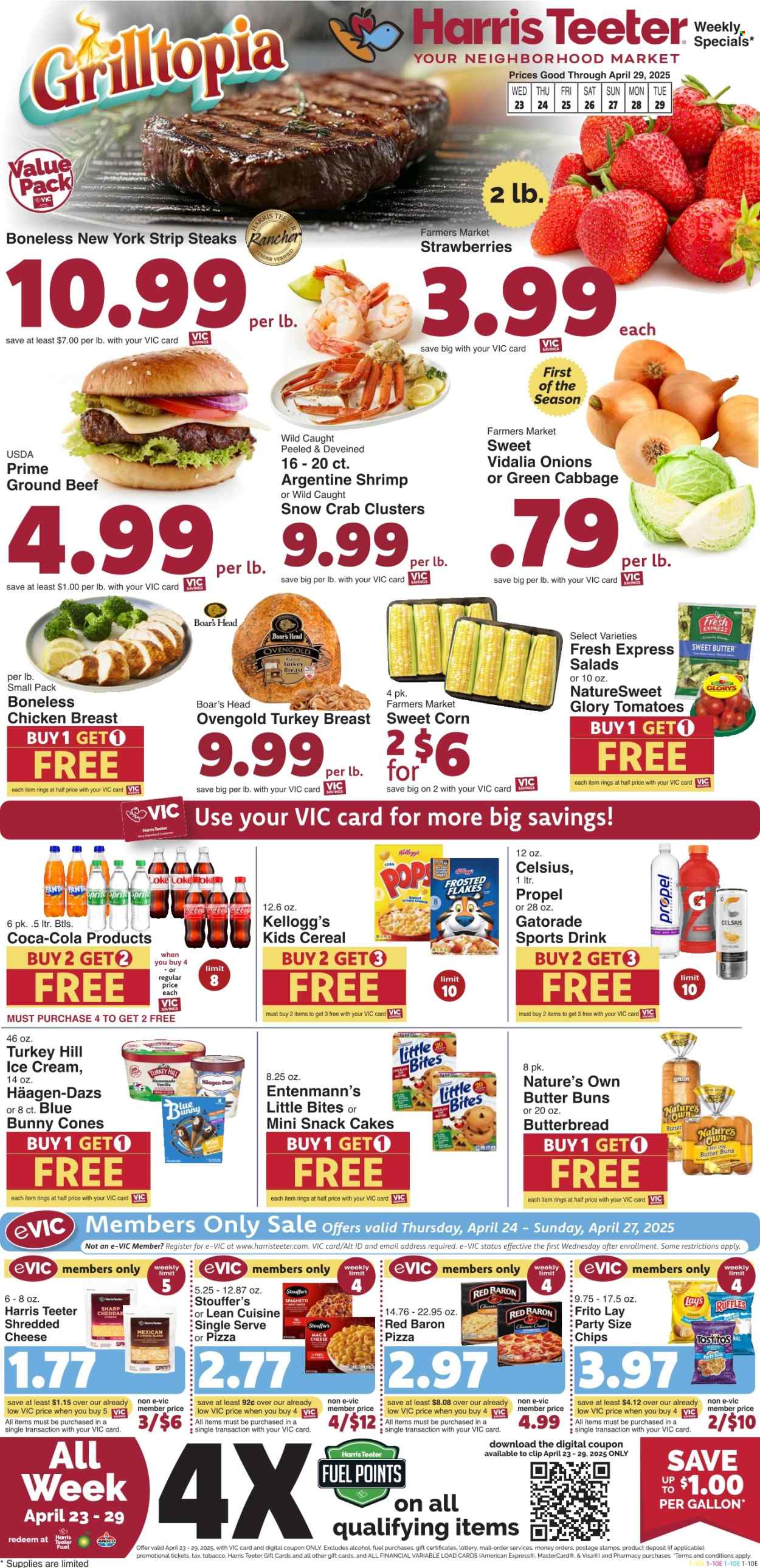 Harris Teeter ad - 04/23/2025 - 04/29/2025. Page 1