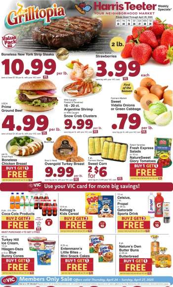 Harris Teeter Flyer - 04/23/2025 - 04/29/2025.