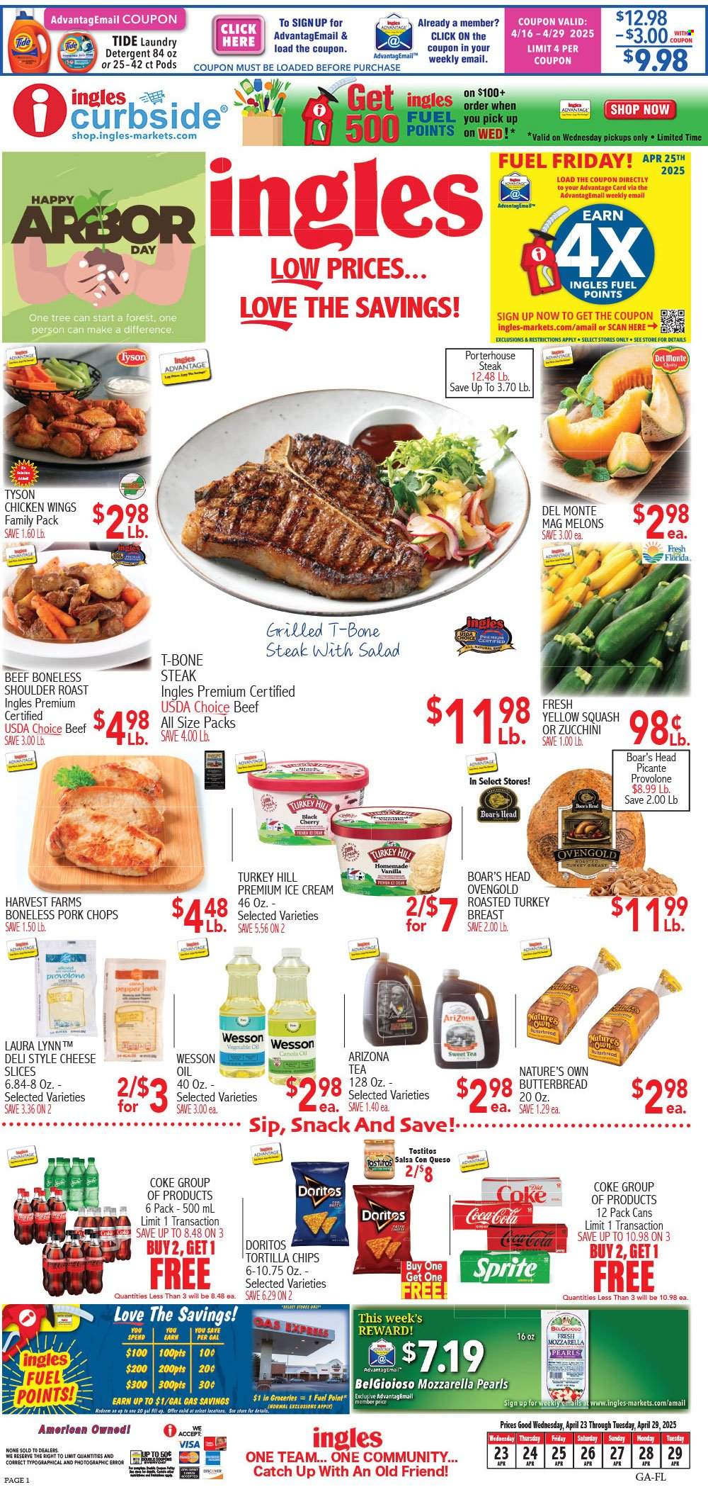 Ingles ad - 04/23/2025 - 04/29/2025. Page 1
