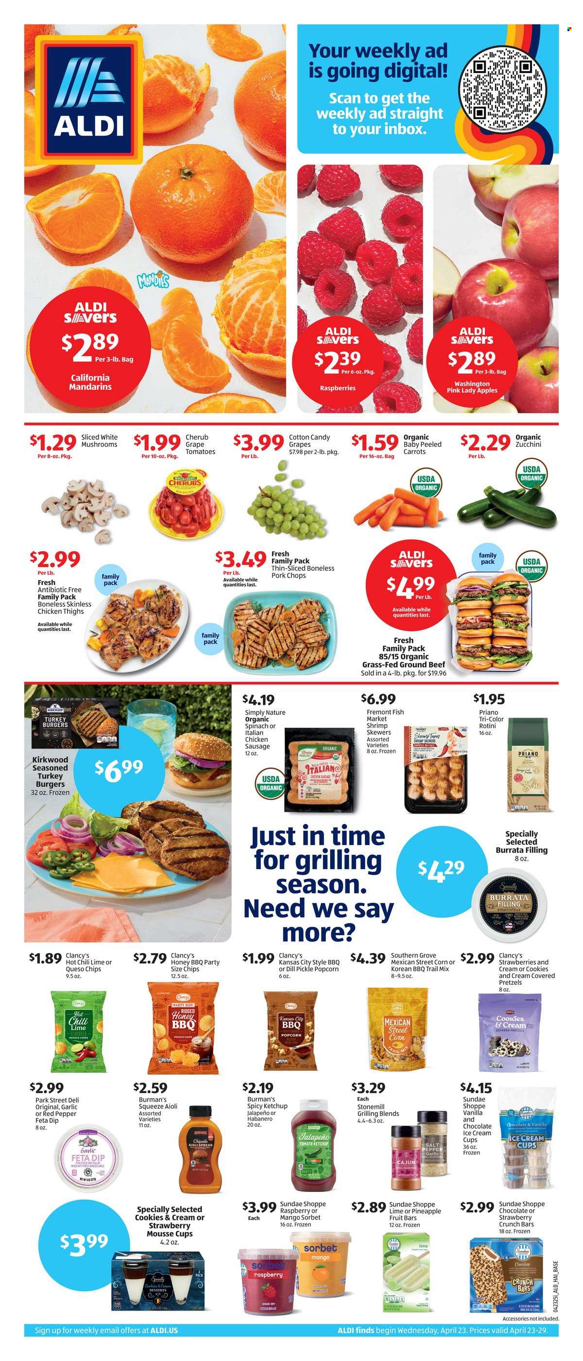 ALDI ad - 04/23/2025 - 04/29/2025. Page 1