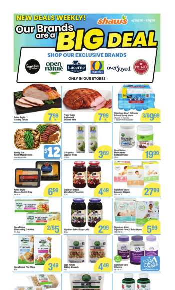 Shaw’s Flyer - 04/25/2025 - 05/01/2025.