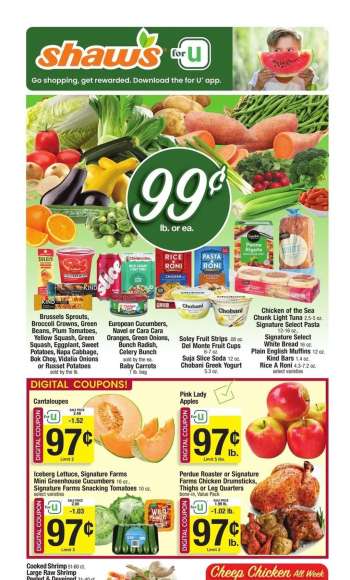 Shaw’s Flyer - 04/25/2025 - 05/01/2025.