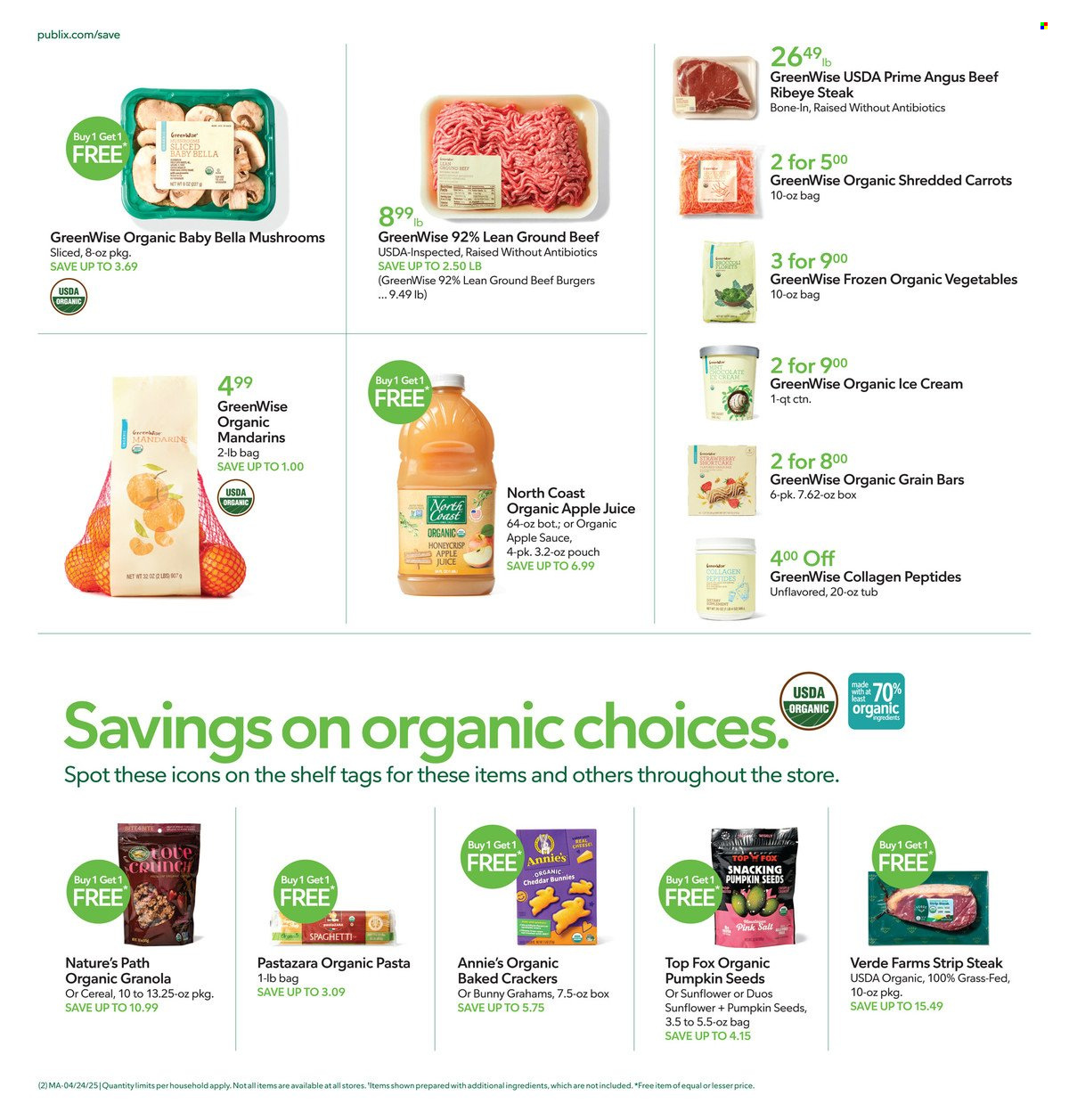 Publix ad - 04/24/2025 - 04/30/2025. Page 2