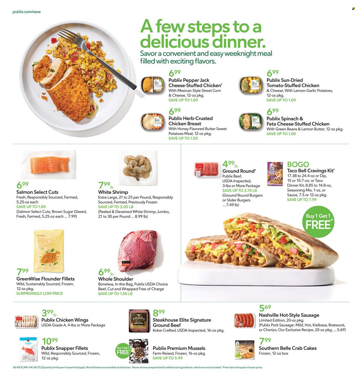 Publix ad - 04/24/2025 - 04/30/2025. Page 4
