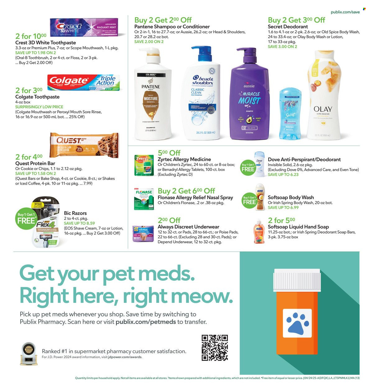 Publix ad - 04/24/2025 - 04/30/2025. Page 13