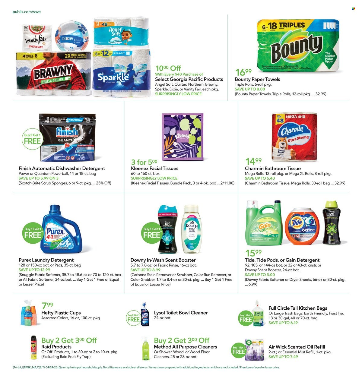 Publix ad - 04/24/2025 - 04/30/2025. Page 14