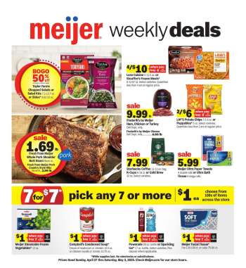 Meijer Flyer - 04/27/2025 - 05/03/2025.