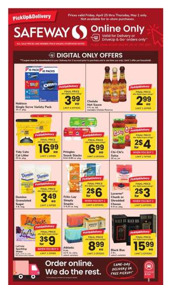 Safeway Flyer - 04/25/2025 - 05/01/2025.