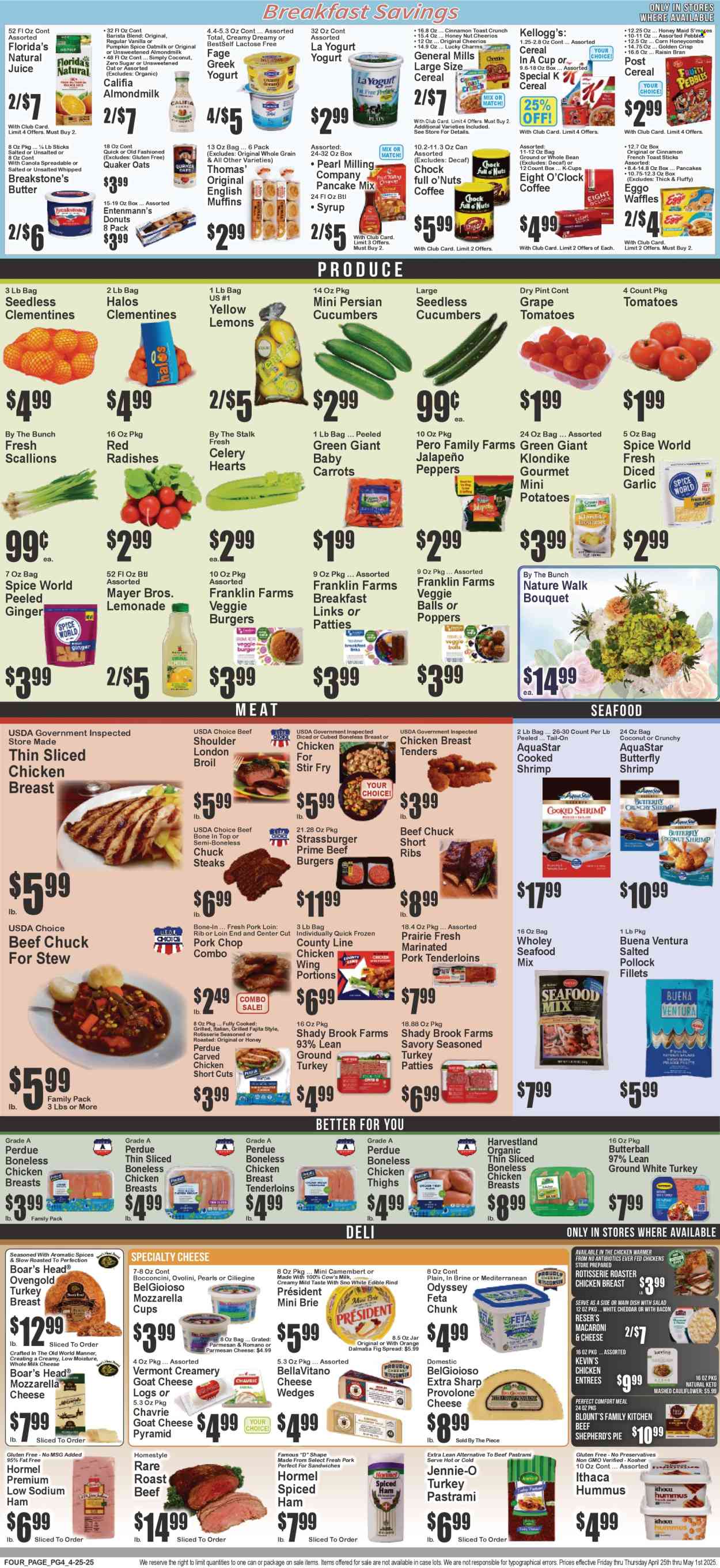 Key Food ad - 04/25/2025 - 05/01/2025. Page 4