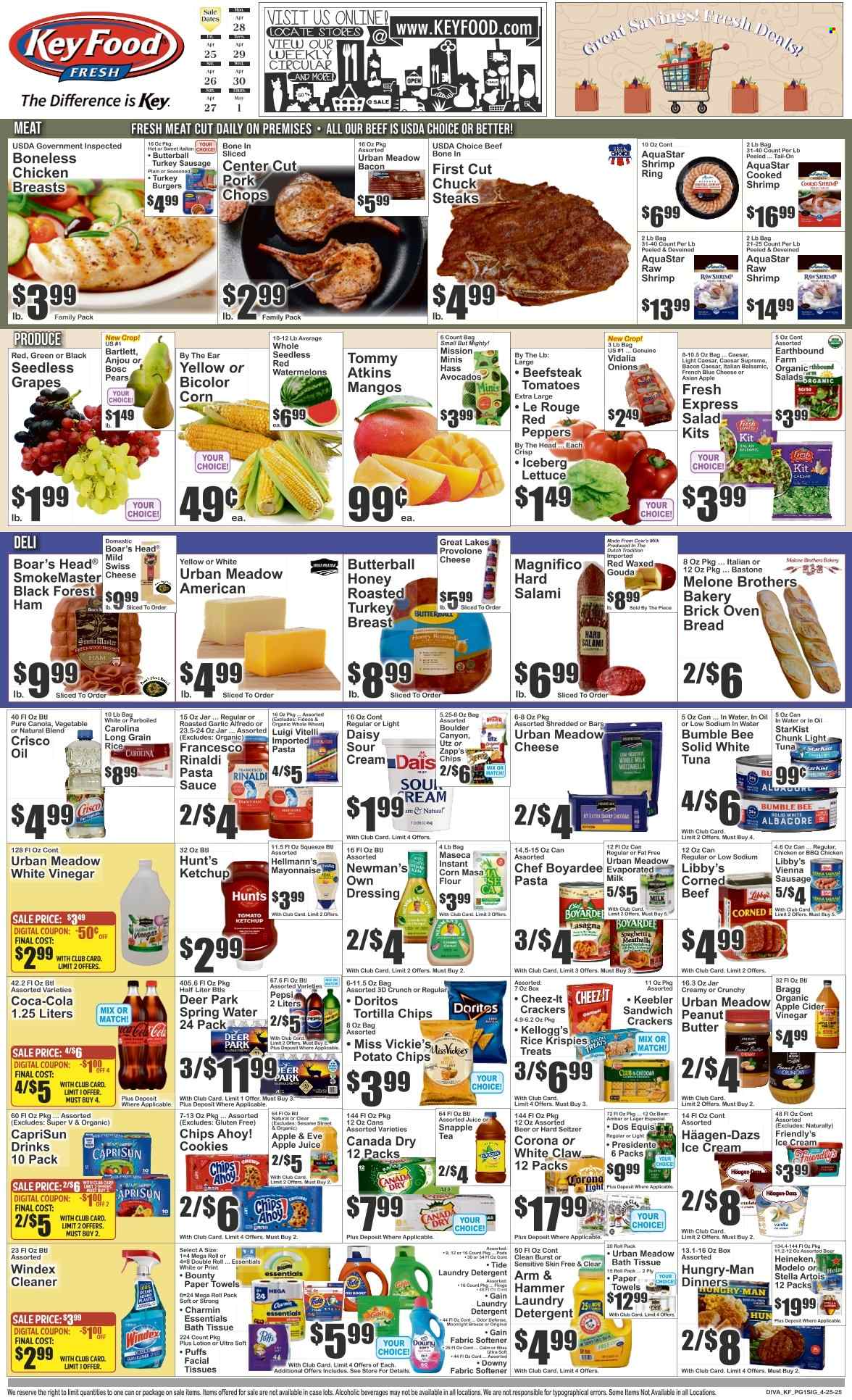 Key Food ad - 04/25/2025 - 05/01/2025. Page 1