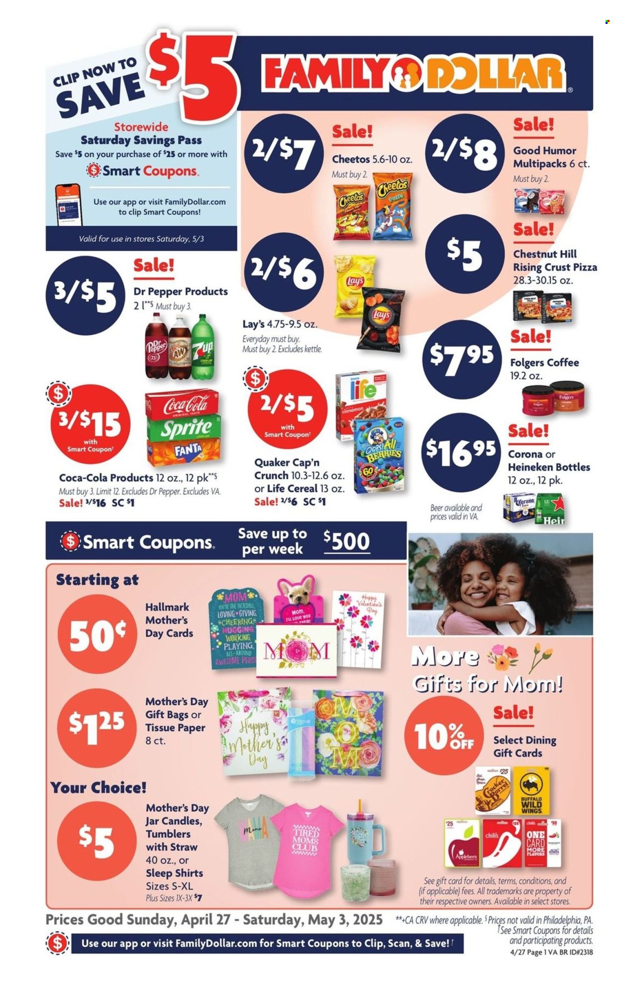 Family Dollar ad - 04/27/2025 - 05/03/2025. Page 1