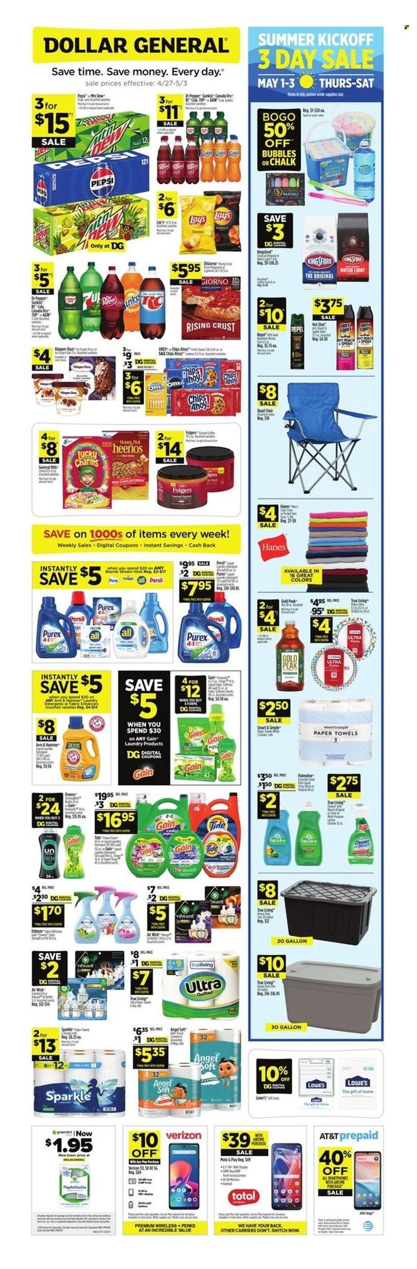 Dollar General ad - 04/27/2025 - 05/03/2025. Page 1