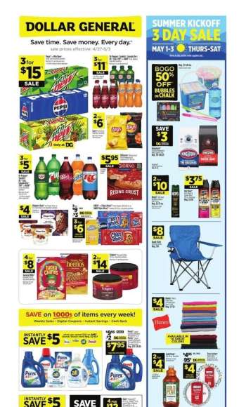 Dollar General Flyer - 04/27/2025 - 05/03/2025.