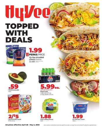 Hy-Vee Flyer - 04/28/2025 - 05/04/2025.