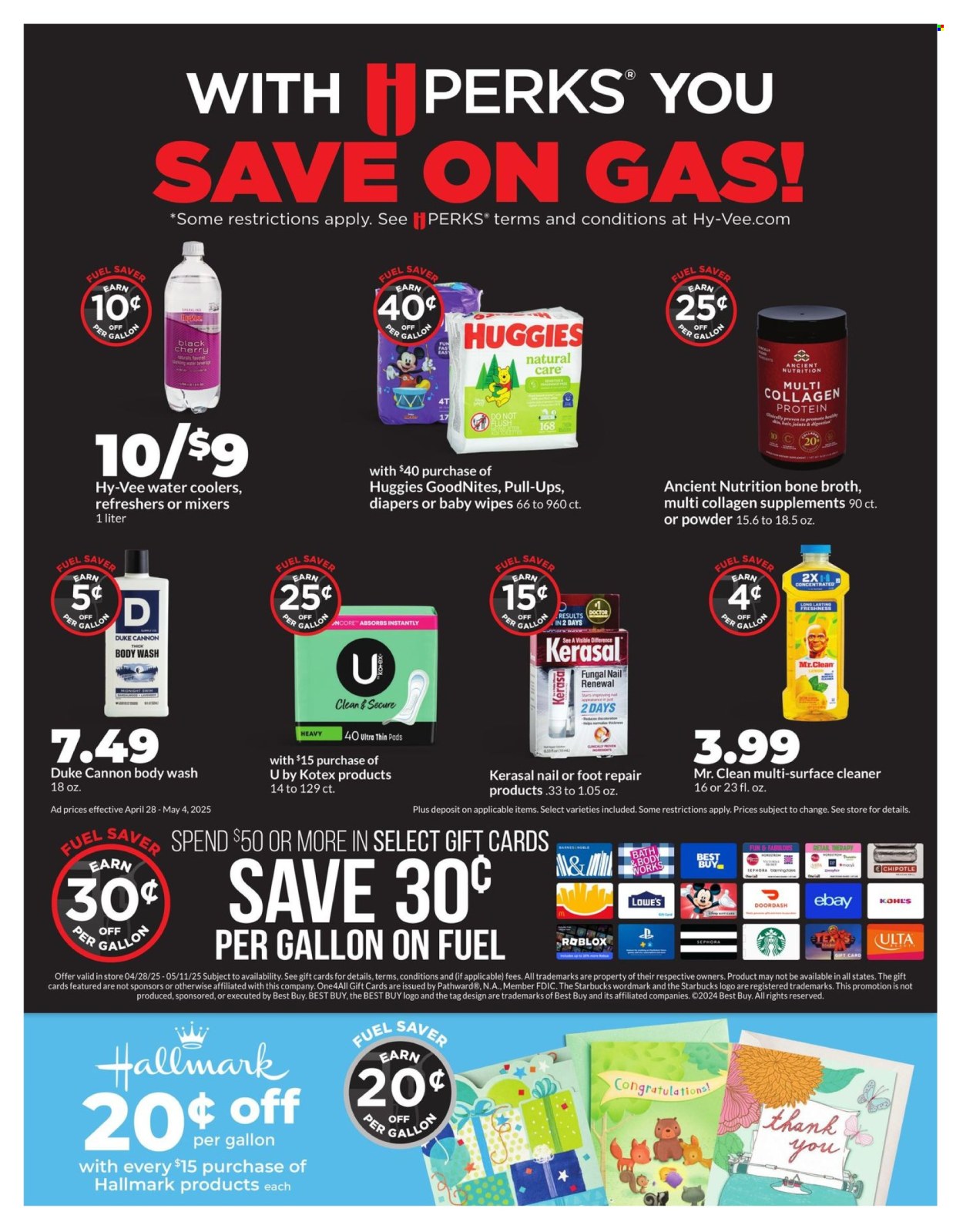 Hy-Vee ad - 04/28/2025 - 05/04/2025. Page 6