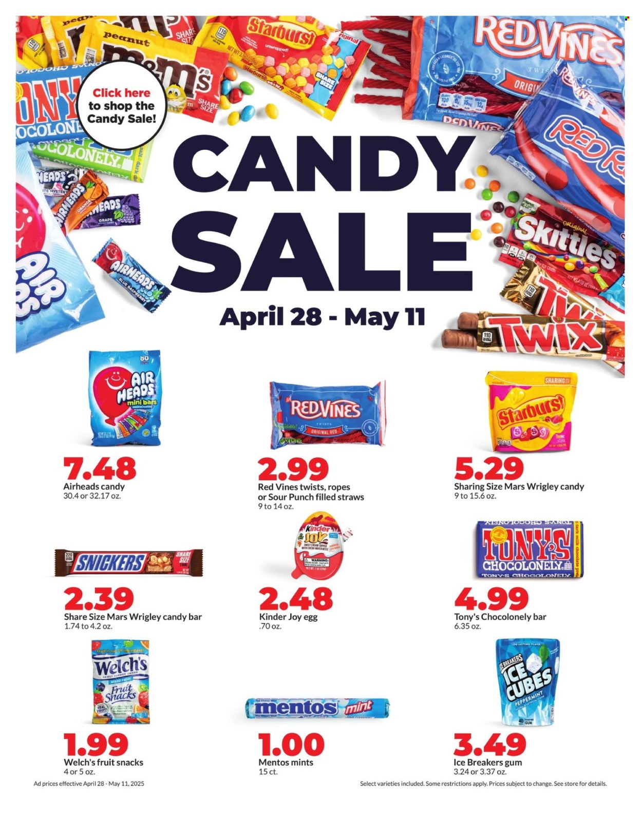Hy-Vee ad - 04/28/2025 - 05/04/2025. Page 20