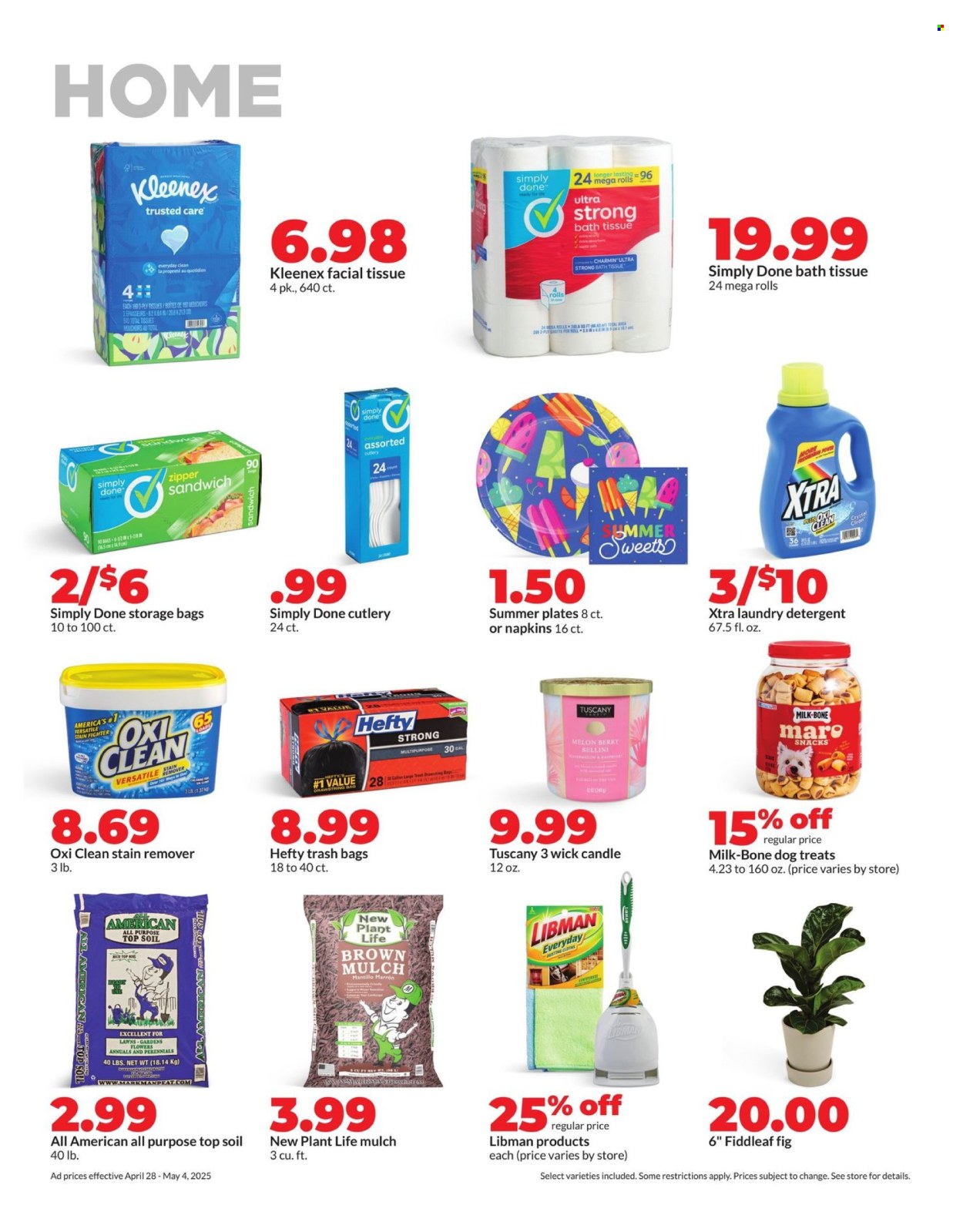 Hy-Vee ad - 04/28/2025 - 05/04/2025. Page 28