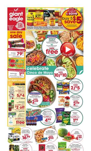 Giant Eagle Flyer - 05/01/2025 - 05/07/2025.