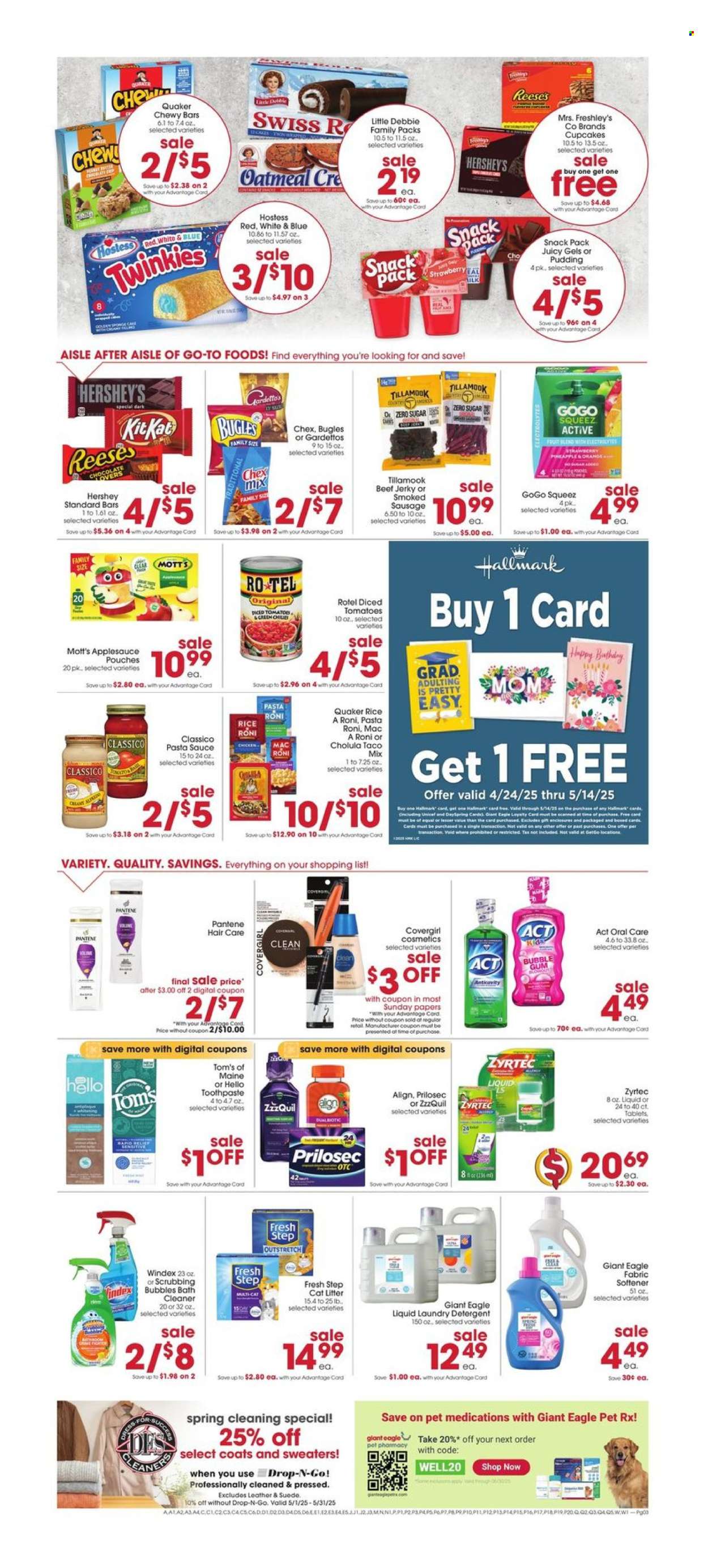 Giant Eagle ad - 05/01/2025 - 05/07/2025. Page 5