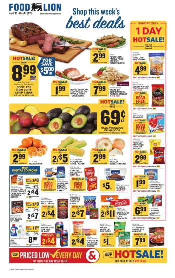 Food Lion Flyer - 04/30/2025 - 05/06/2025.